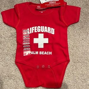Officially Licensed Lifeguard Onesie Palm Beach 18 Months